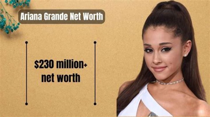 Ariana Grande net worth, income and estimated earnings of Youtuber channel