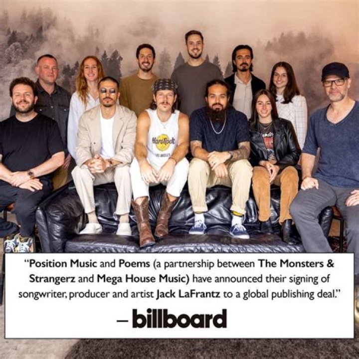Position Music and Poems Sign Songwriter & Producer Jack LaFrantz To Worldwide Publishing Deal